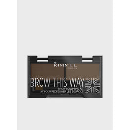 Rimmel London Brown This Way Palette - Dark