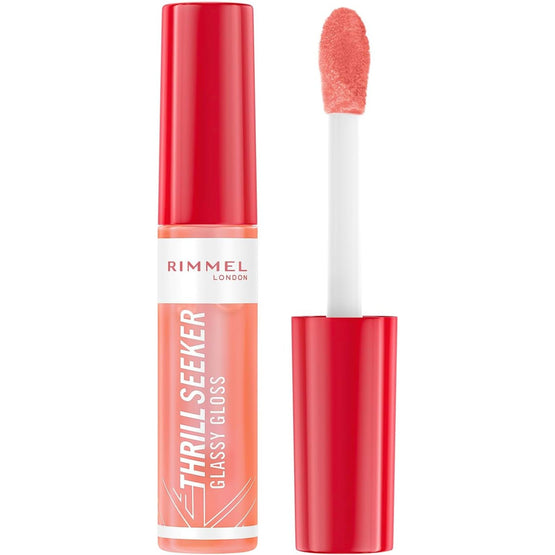 Rimmel London Rimn Thrill Seeker Glassy Gloss 250 Peachy Vibes Lip Gloss