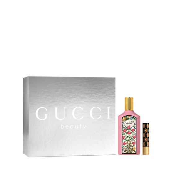 Gucci Shine Lipstick And Flora Eau De Parfum