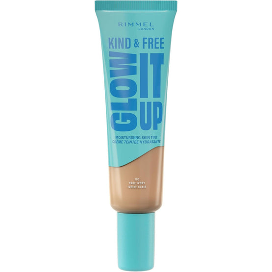 Rimmel London Kind And Free Glow It Up Moisturising Skin Tint 103 True Ivory