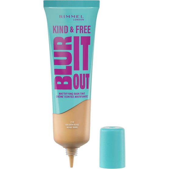 Rimmel London Kind And Free Blur It Out Mattifying Skin Tint 210 Golden Beige