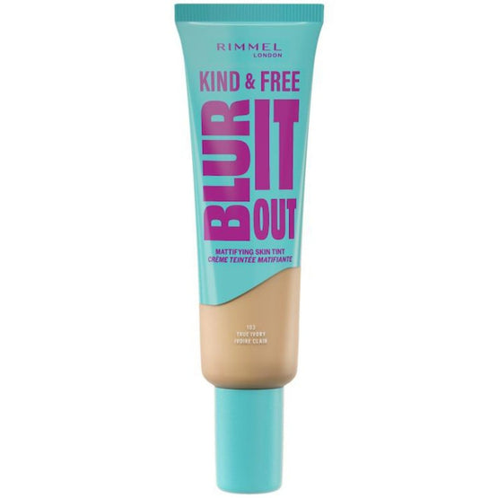 Rimmel London Kind And Free Blur It Out Mattifying Skin Tint 103 True Ivory